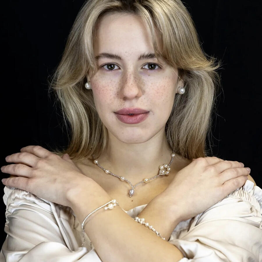 Perlenschmuck in Lübeck